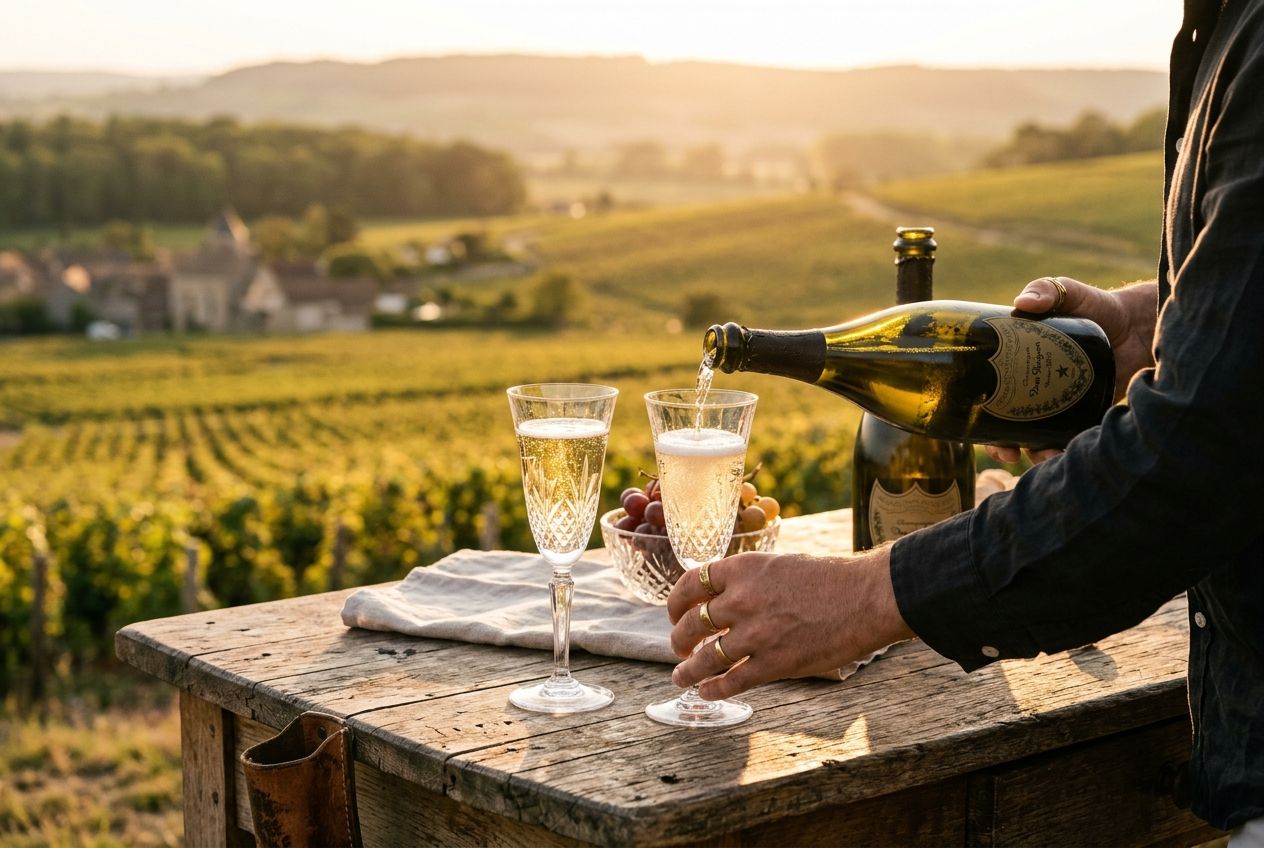 Circuit Champagne avec chauffeur privé