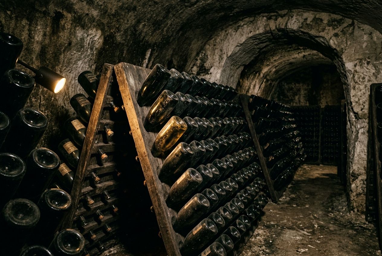 Visite des caves de Champagne