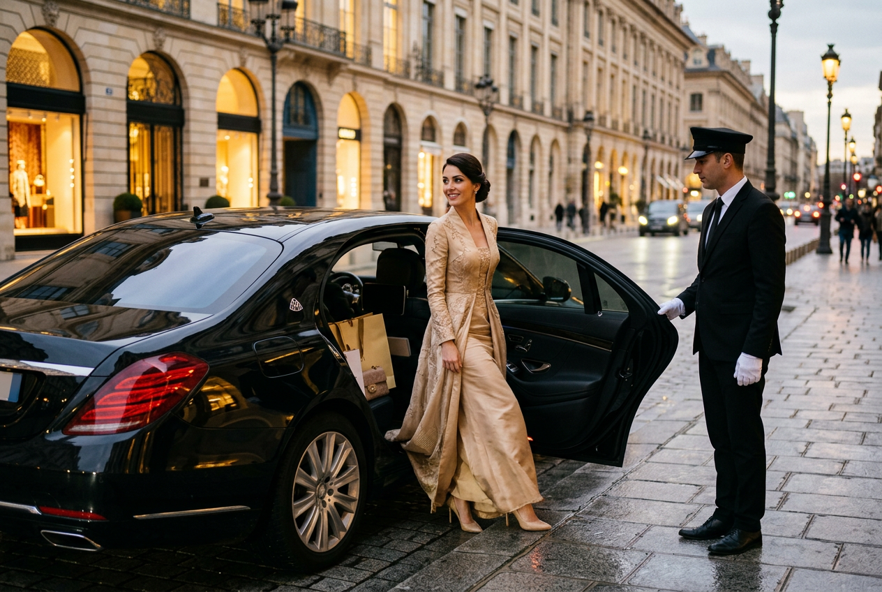 You shop. Your chauffeur handles the rest